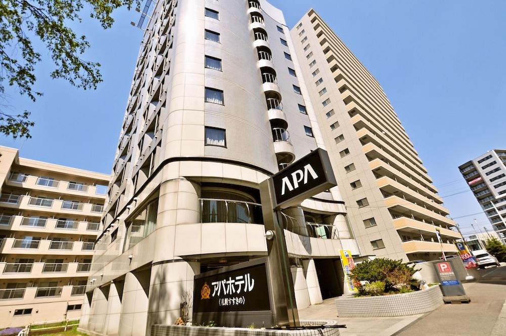 Apa Hotel Sapporo Hosui Susukino Ekimae Exteriör bild