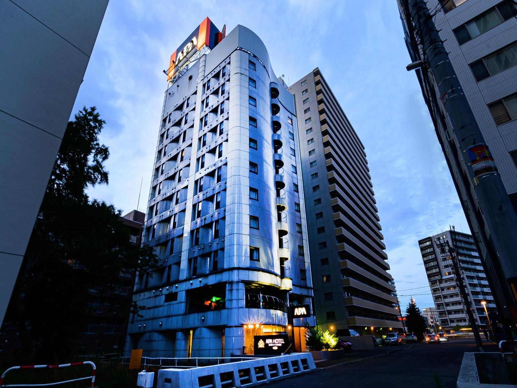 Apa Hotel Sapporo Hosui Susukino Ekimae Exteriör bild